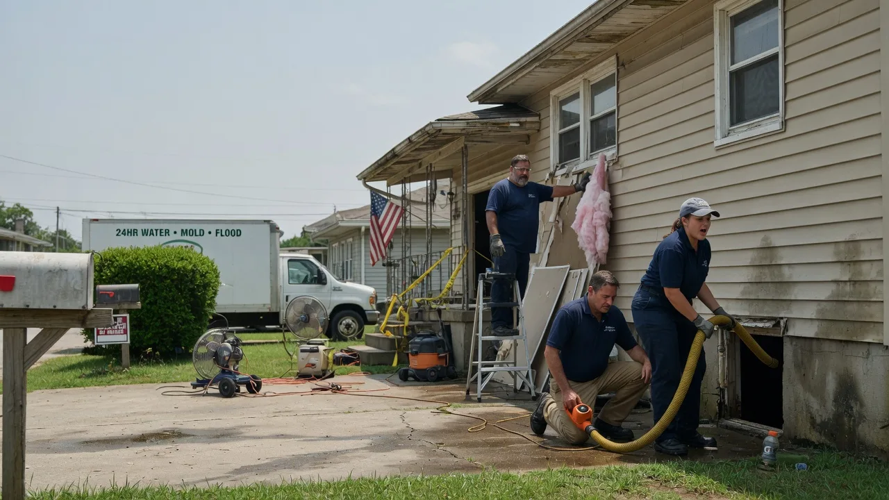 Water Damage Repair in Tuskegee Institute, AL near me